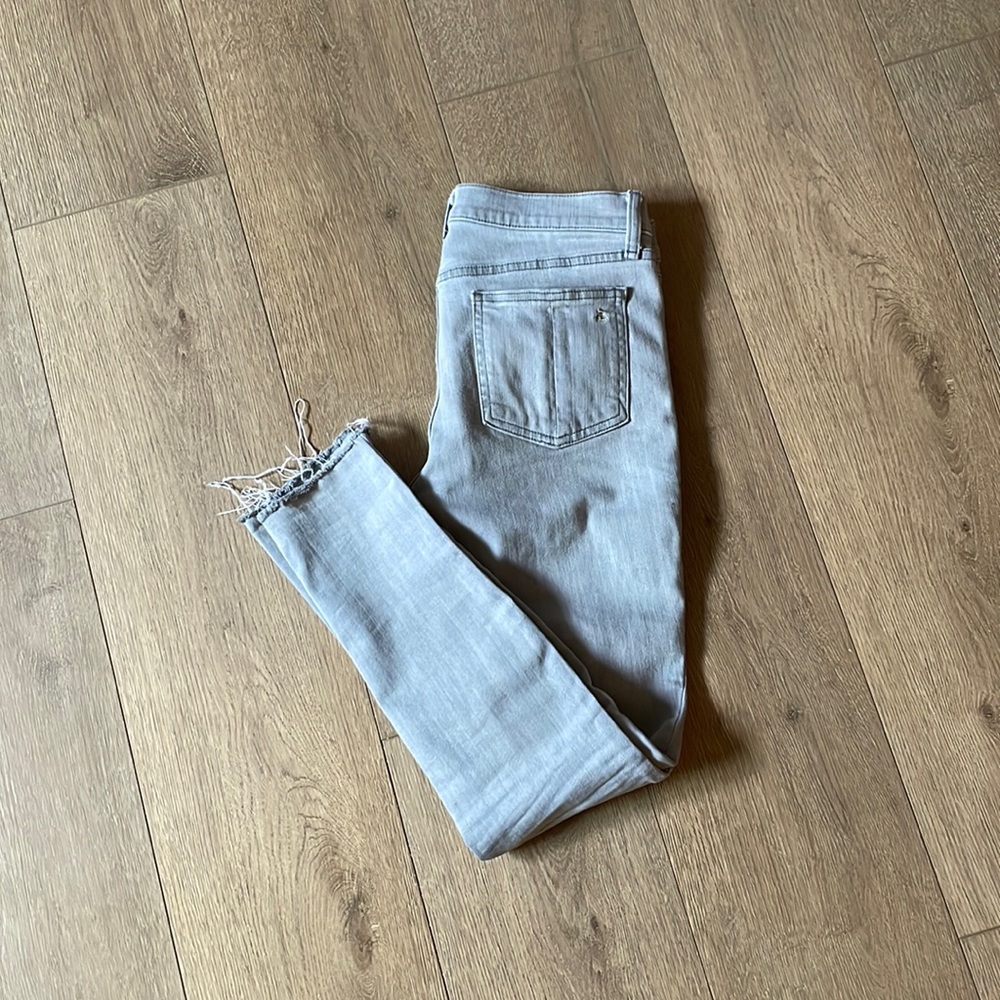 Grey Rag & Bone Ankle Skinny Jeans